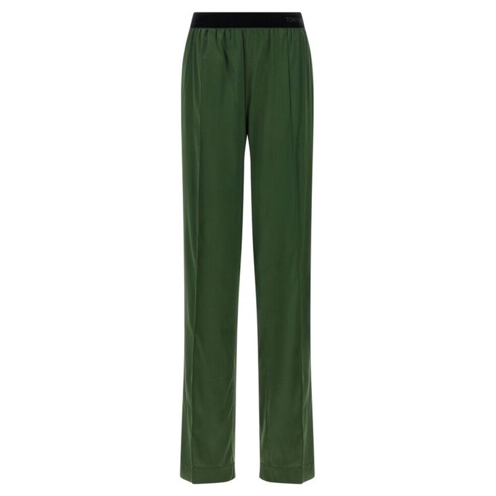 Tom Ford Bicolor Silk Casual Women's Pants